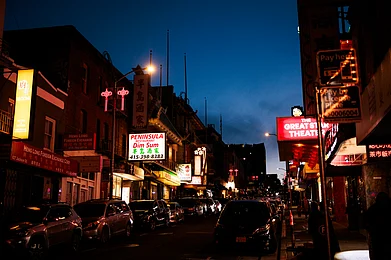 Max Whittaker : San Francisco Chinatown is the largest Chinatown outside of Asia as well as the oldest Chinatown in North America